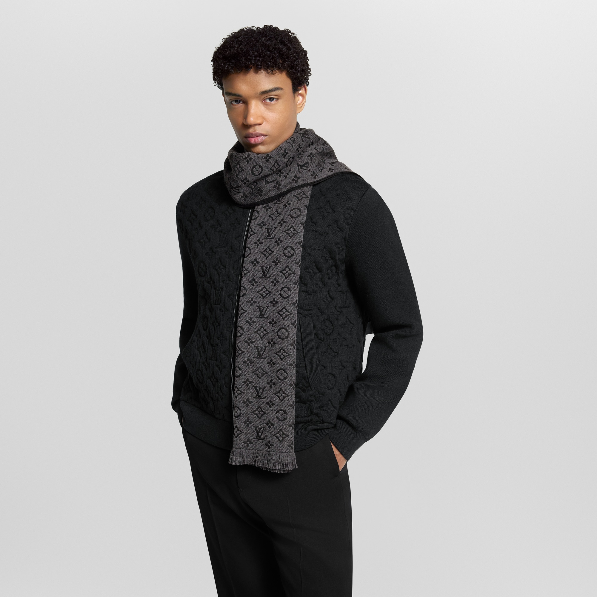 Monogram Classic scarf S00 - For Men | LOUIS VUITTON